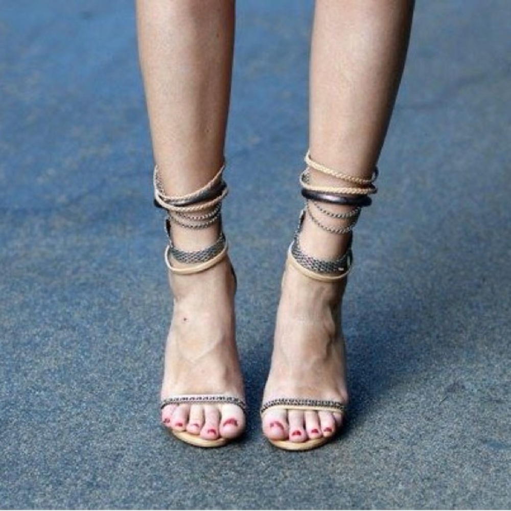 Isabel Marant Rio Chain Strappy Sandals - size 37